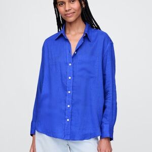 GAP Women's Blue Blouse